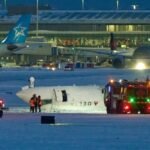 Delta Jet Overturns in Toronto Crash, Injuring at Least 17