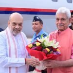Union Home Minister Amit Shah Arrives in Srinagar for Key Meetings and Security Review