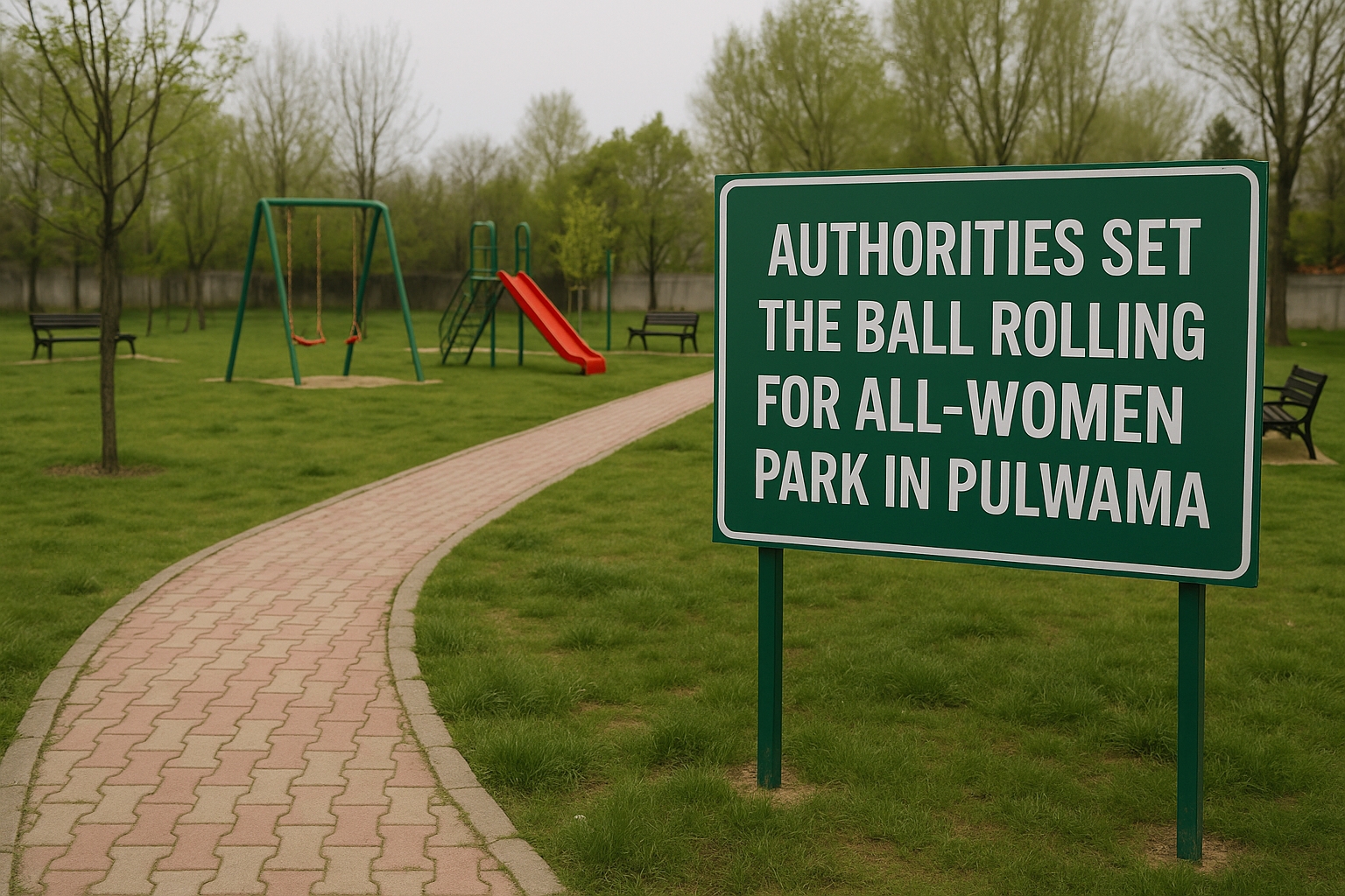 Pulwama’s First All-Women Park: A Breath of Fresh Air for Local Women