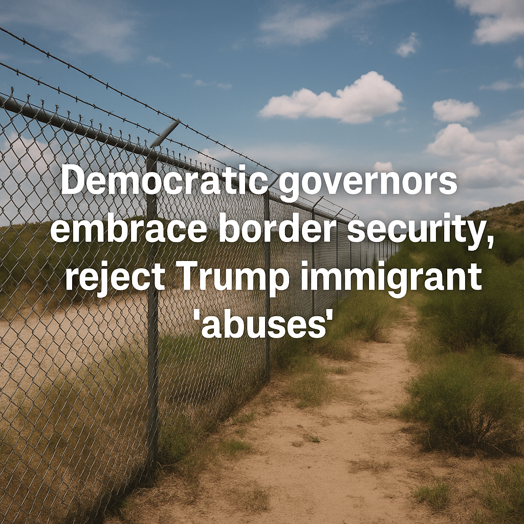 Democratic Governors Take a Stand on Border Security—Without Sacrificing Humanity