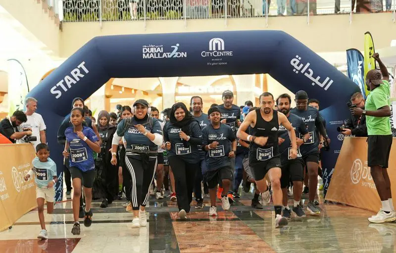 Dubai Runners Find a Cool New Way to Beat the Heat: The City’s First “Mallathon”
