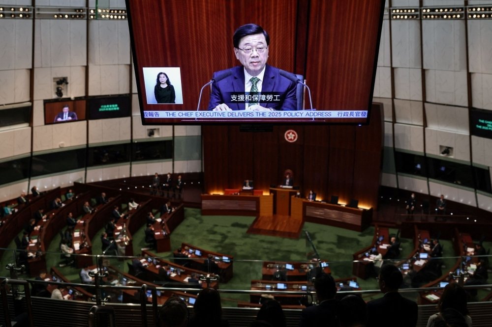 Hong Kong’s John Lee Unveils Bold Policy Address with Focus on Livelihoods, Housing, and Economic Revival