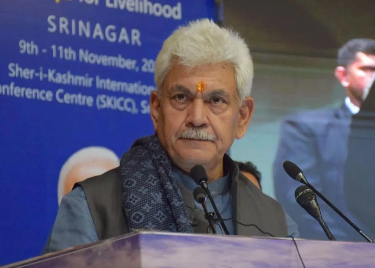 Delhi Blast: LG Manoj Sinha Calls for Unity and Public Support Against Terrorism