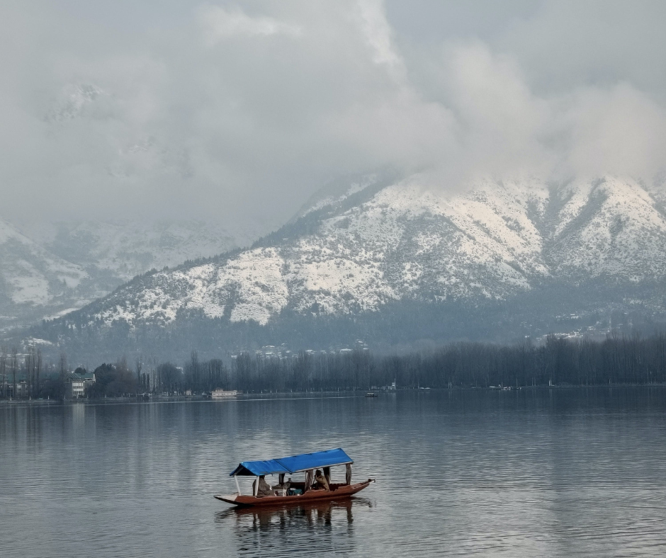 Fresh Snowfall Graces Parts of Kashmir, Overcast Skies Bring Brief Relief From Cold Wave
